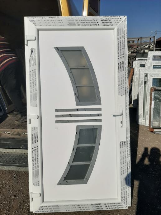 PVC ULAZNA VRATA KOMMERLING 76 AD – NAJJEFTINIJA U HRVATSKOJ – NJEMAČKA KVALITETA